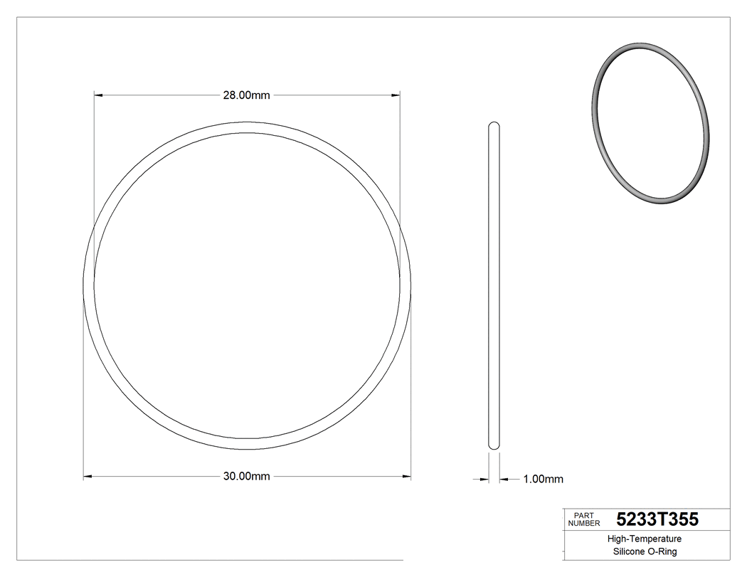 Technical drawing - 5233T355